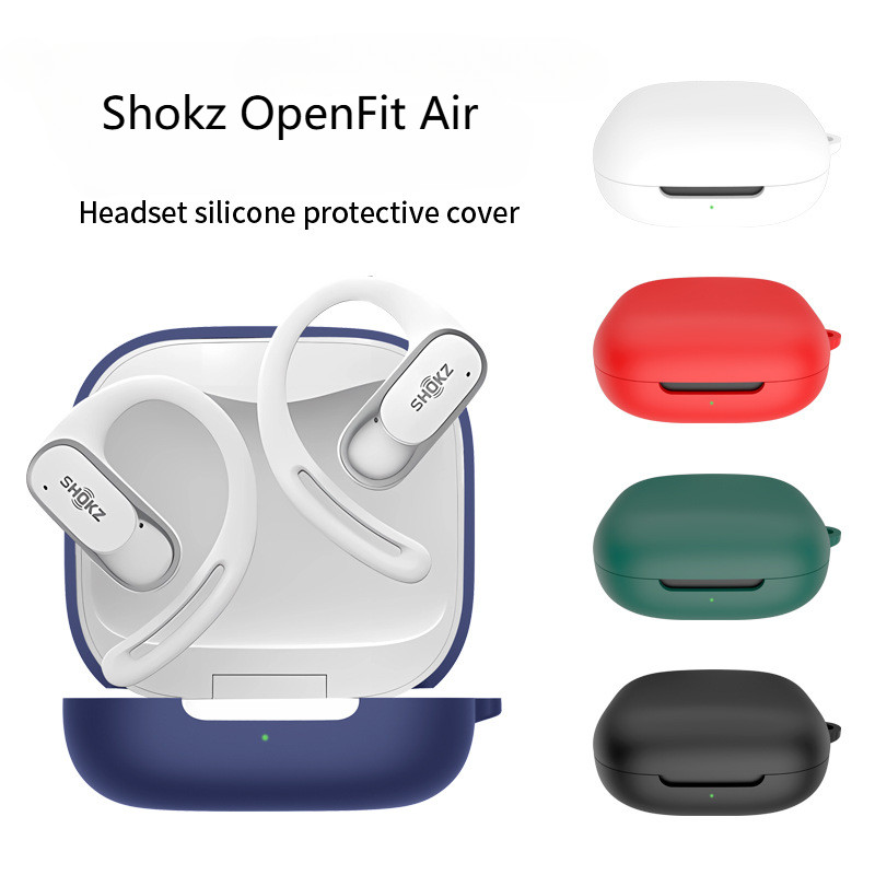 เคสหูฟังสําหรับ Shokz OpenFit 2 / Shokz OpenFit Air / Shokz OpenFit, ฝาครอบหูฟังซิลิโคนเหลว