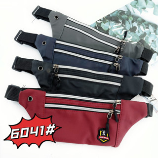 YXIN#กระเป๋าคาดอกคาดเอว 6041# Fashion Bag สไตล์เท่ๆ