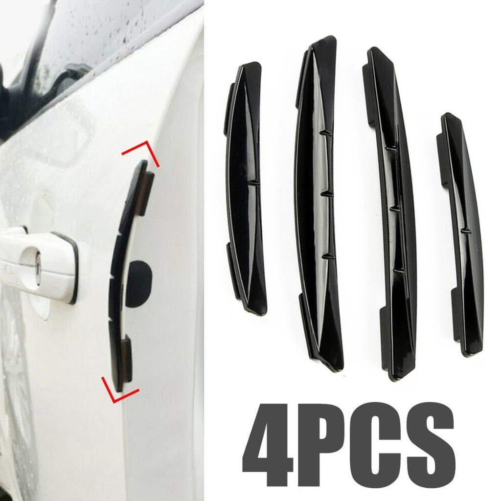 4PCS Universal Car Door Protector Edge Scratch Anti-collision Protector Clause PVE รถขอบประตู Protector