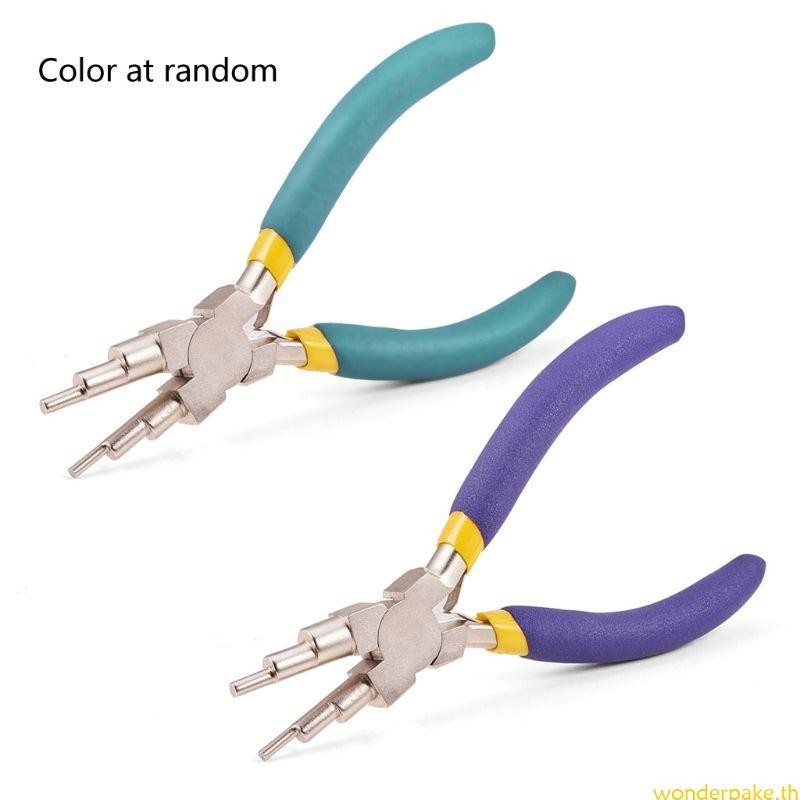 Wonder 6 in 1 Wire Wrapper Looping Forming Jewelry Plier 6-Steps Multi Size คีม