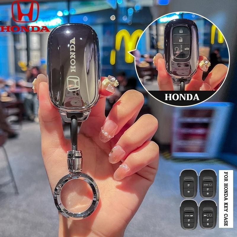 สําหรับ Honda Remote สมาร์ทรถ Key Chain แหวนสําหรับ Honda CRV HRV Civic CITY Accord BRV WRV CITY FIT