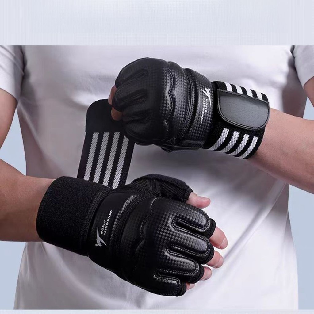 Boxing Boxing Gloves MMA Fight Training Sports Half Finger Gloves