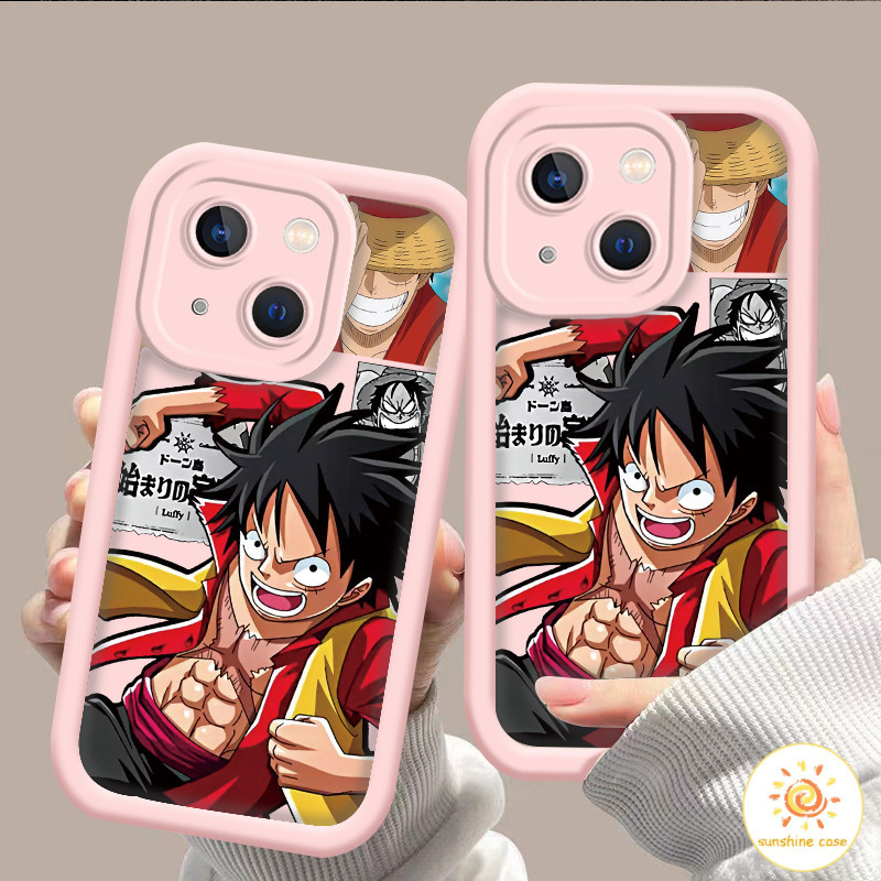 ตัวการ์ตูนวันพีซอะนิเมะเลือดร้อนของญี่ปุ่น 12 ไอโฟน11 For iPhone12 13 14 15Pro MAX X XS XR XS 6 7 8Plus SE20 เคสโทรศัพท์