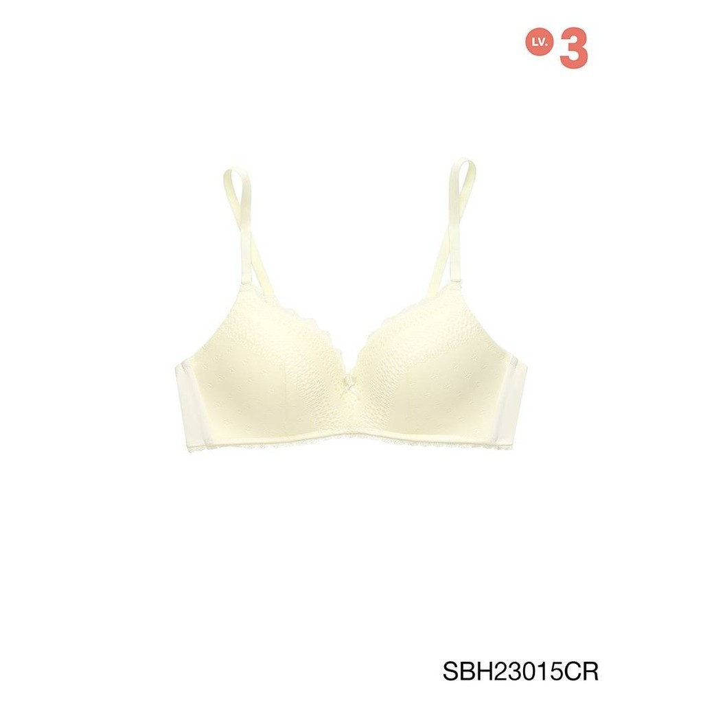 Sabina Soft Doomm Level 3 เสื้อชั้นใน ไร้โครง รหัส SBH23015CR - สีครีม