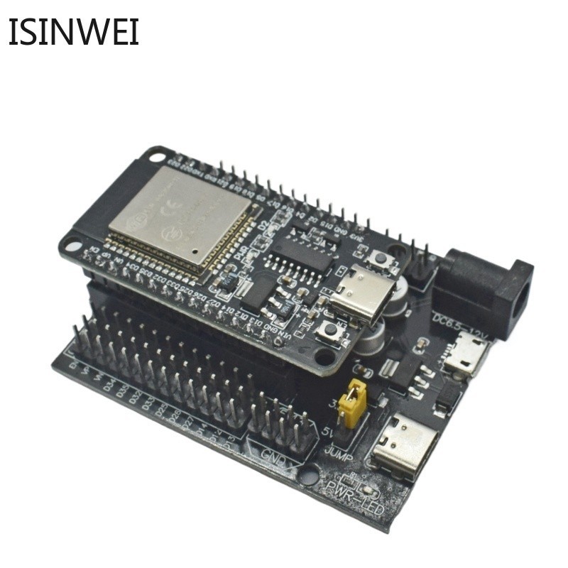 บอร์ดไมโครคอนโทรลเลอร์ ESP32 TYPE-C USB CH340C WiFi และบลูทูธ พลังงานต่ํา ESP32-DevKitC-32 ESP-WROOM-32