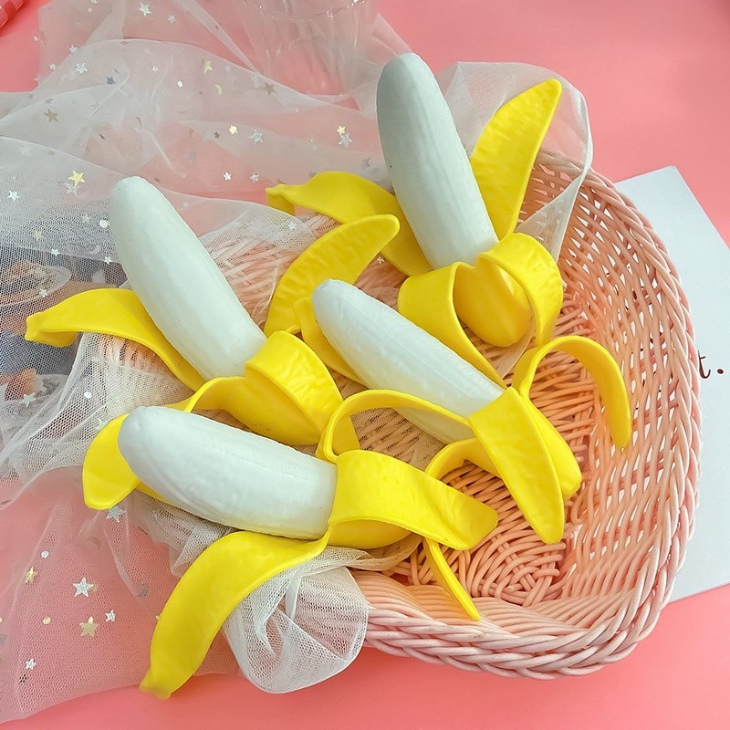 กล้วย ของเล่น กล้วยยืด ยืดได้บีบได้หดได้ สกุชชี่กล้วย กล้วยบีบตุ๊กตา กล้วยน่ารัก เล่นคลายเครียด บีบมือเสริมพัฒนาการ - รูปที่ 7