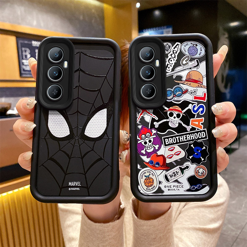 เคส realme c65 เคสโทรศัพท์ One Piece Spider-Man สําหรับเคส realme c65 น่ารัก