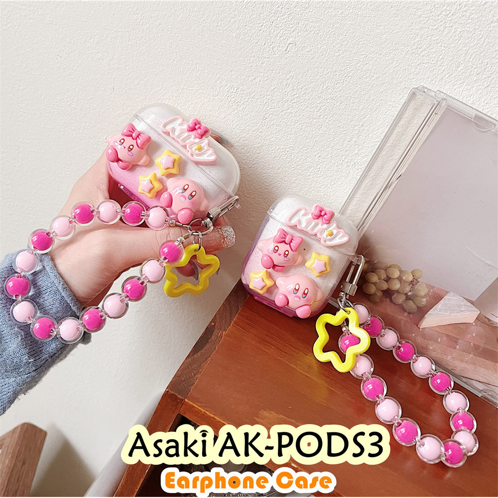 READY STOCK!นําไปใช้กับ Asaki AK-PODS3 เคส Case เคสหูฟัง การ์ตูนน่ารักคู่ ซิลิโคนนุ่ม เคส เคสหูฟัง - รูปที่ 7