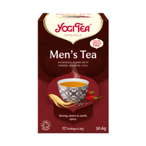 Yogi Tea Organic Men's Tea | โยกิ ที ออร์แกนิก ชาสูตรสำหรับผู้ชาย