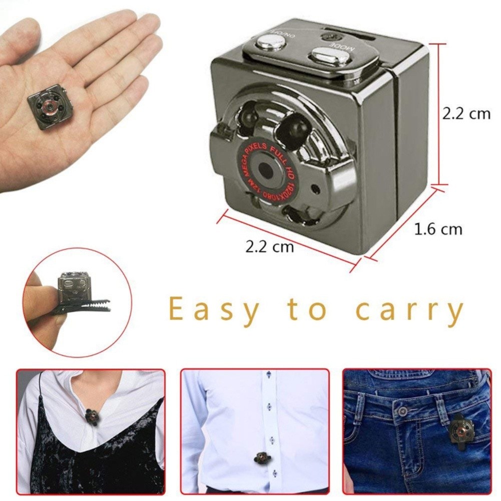Sq8ขนาดเล็ก Secret Micro mini กล้อง1080P HD Smart Video CAM Night Vision motionect Wireless DVR DV Tiny minicamera microchamber