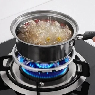 SZX สากลลื่นเตาเหล็ก Trivets สำหรับห้องครัวกระทะ Cooktop ช่วงผู้ถือกระทะยืนชั้นวางเตานมผู้ถือหม้อสำหรับเตาก๊าซ