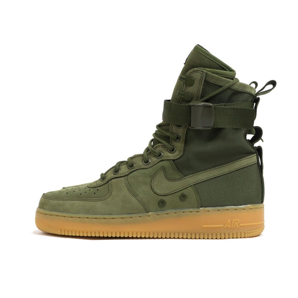 NIKE SF AIR FORCE 1 FADED OLIVE Sneakers 859202-339 Unused 859202-339