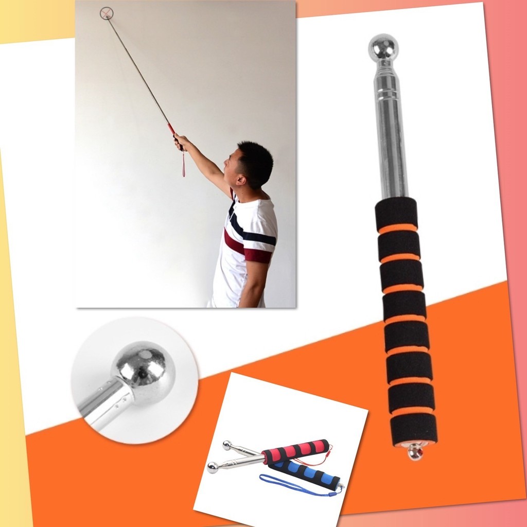 🎀 ไม้เคาะผนัง ไม้ชี้ ไม้เคาะกระเบื้อง หัวกลม ค้อนตรวจผนัง เพดาน ชี้จุด ชี้เป้า สอนหนังสือ ปรับสั้น-ยาว ยืดหดได้ 🎀