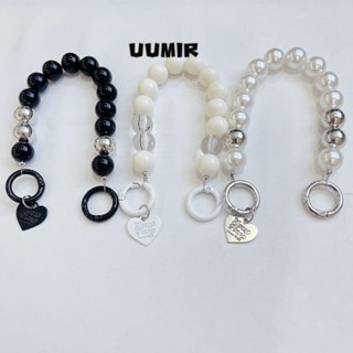 UUMIR  พวงกุญแจ, เชือกคล้องโทรศัพท์มุกแฮนด์เมด, กระเป๋าอะคริ…