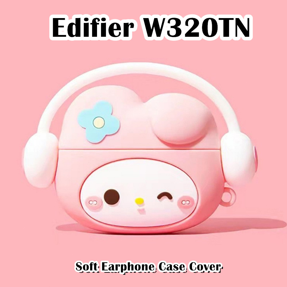 【Case Home】นําไปใช้กับ Edifier W320TN เคส Case เคสหูฟัง การ์ตูนง่าย ซิลิโคนนุ่ม เคส เคสหูฟัง NO.3