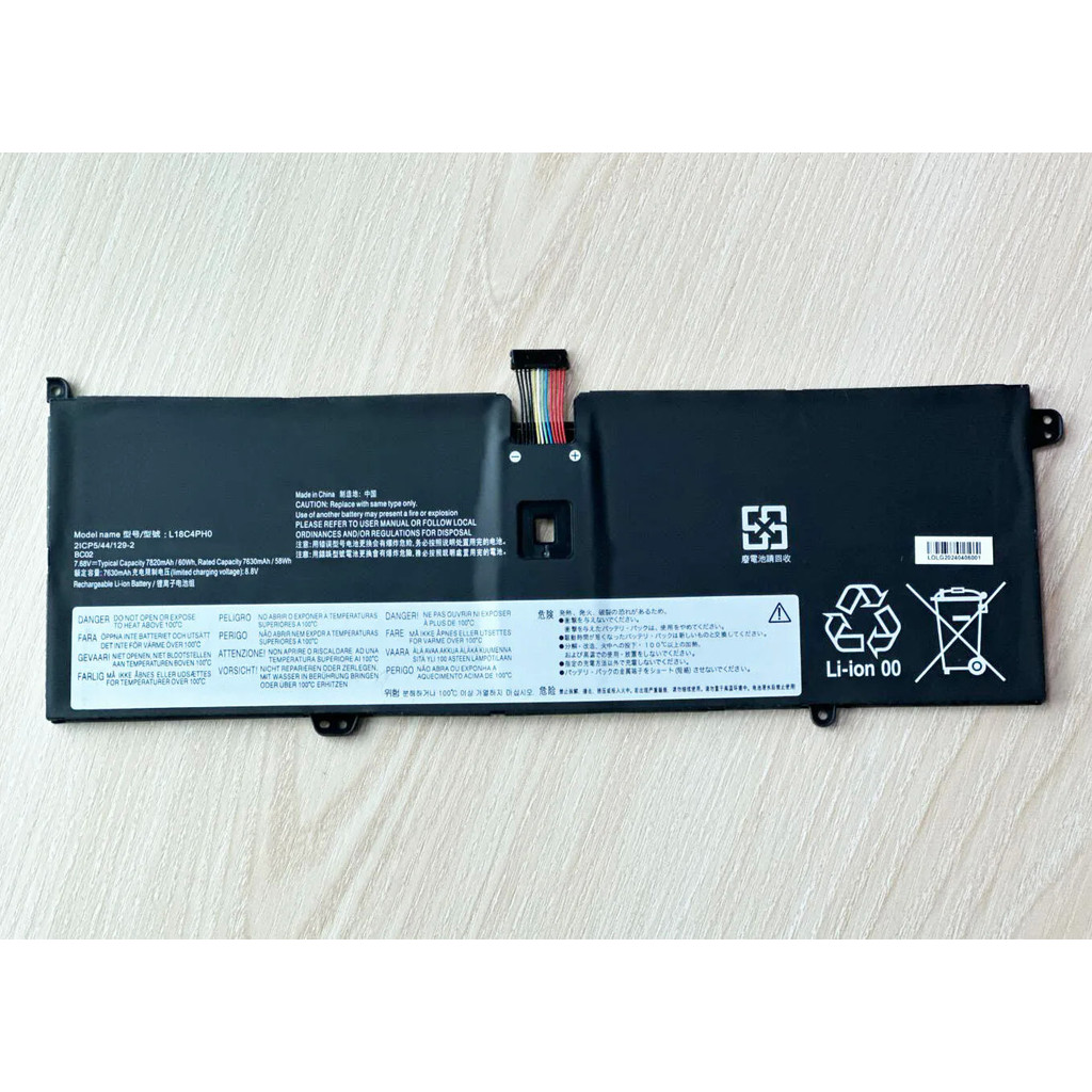 L18M4PH0 L18C4PH0 แล็ปท็อป Battery For Lenovo Yoga C940 C940-14IIL 81Q9 Series 5B10T11585 5B10W67374