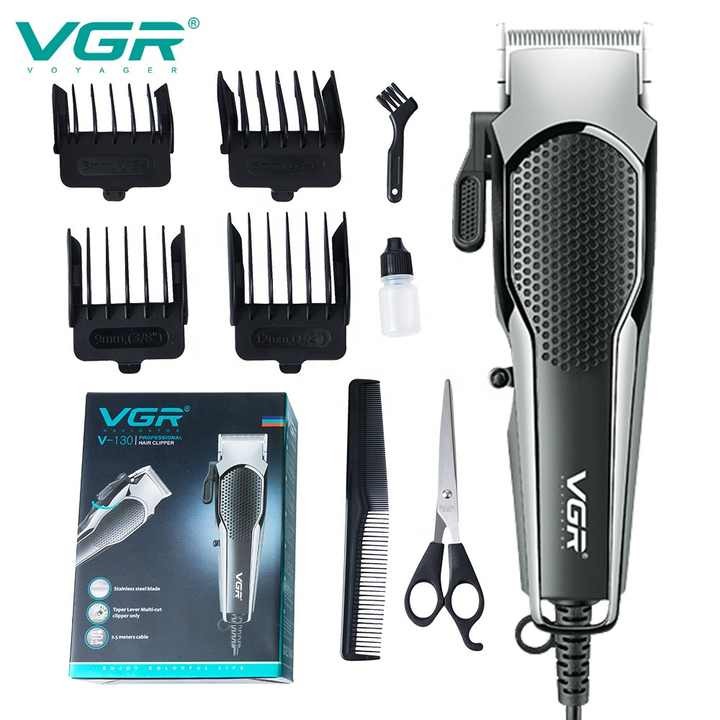 VGR V130 ไฟฟ้าลวดผม Trimmer Clipper ตัดผม Gunting Rambut Potong Rambut Mesin