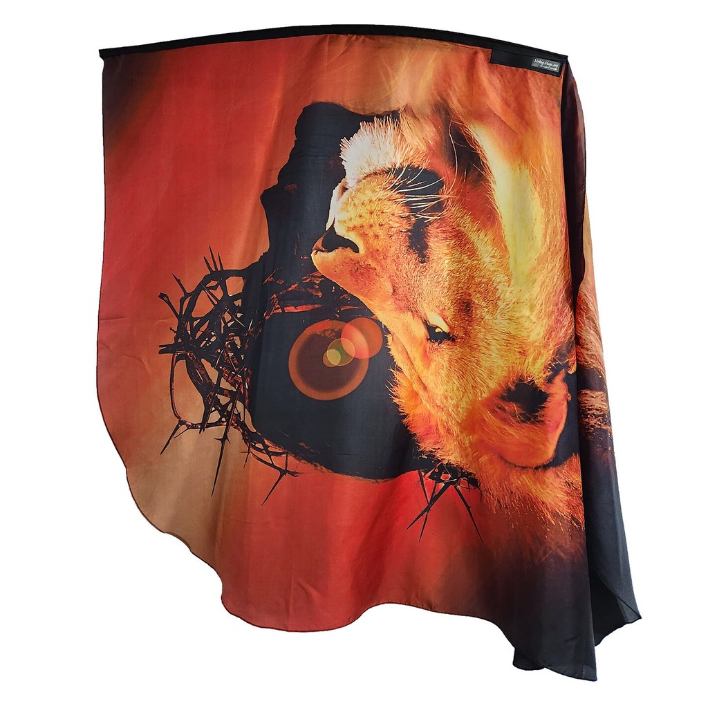 ผ้าใน Hummility - II - ธงบูชาปีก - ผ้าไหมพิมพ์ Quill Wing Flags WXL-Quill