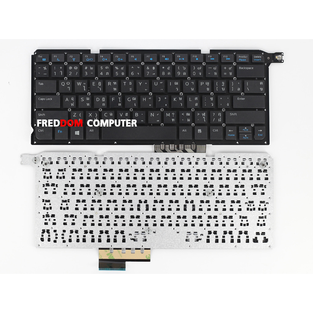 คีย์บอร์ด Dell Vostro 5460 V5460 V5460D 5470 V5470 5470R V5480 V5480D (TH-US) KEYBOARD