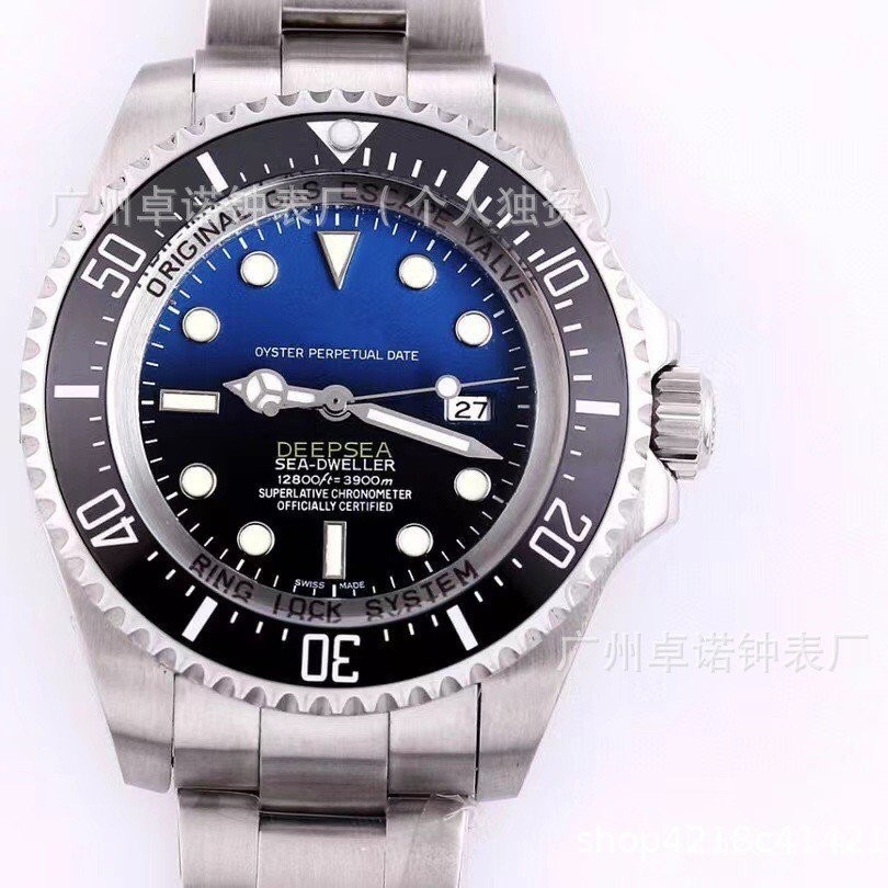 [ขายด่วน] C Factory Laojia 44mm Submariner Series Ghost King นาฬิกากลไกอัตโนมัตินาฬิกาสายเหล็กผู้ชาย