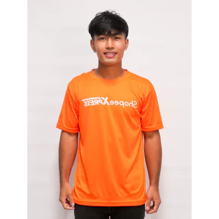 A042 เสื้อยืดคอกลมสกรีนลาย บริษัทขนส่ง มี3สีให้เลือก ส้ม ขาว ดำ มีไซส์ S M L XL 2XL เนื้อผ้ากีฬา ผ้านุ่ม