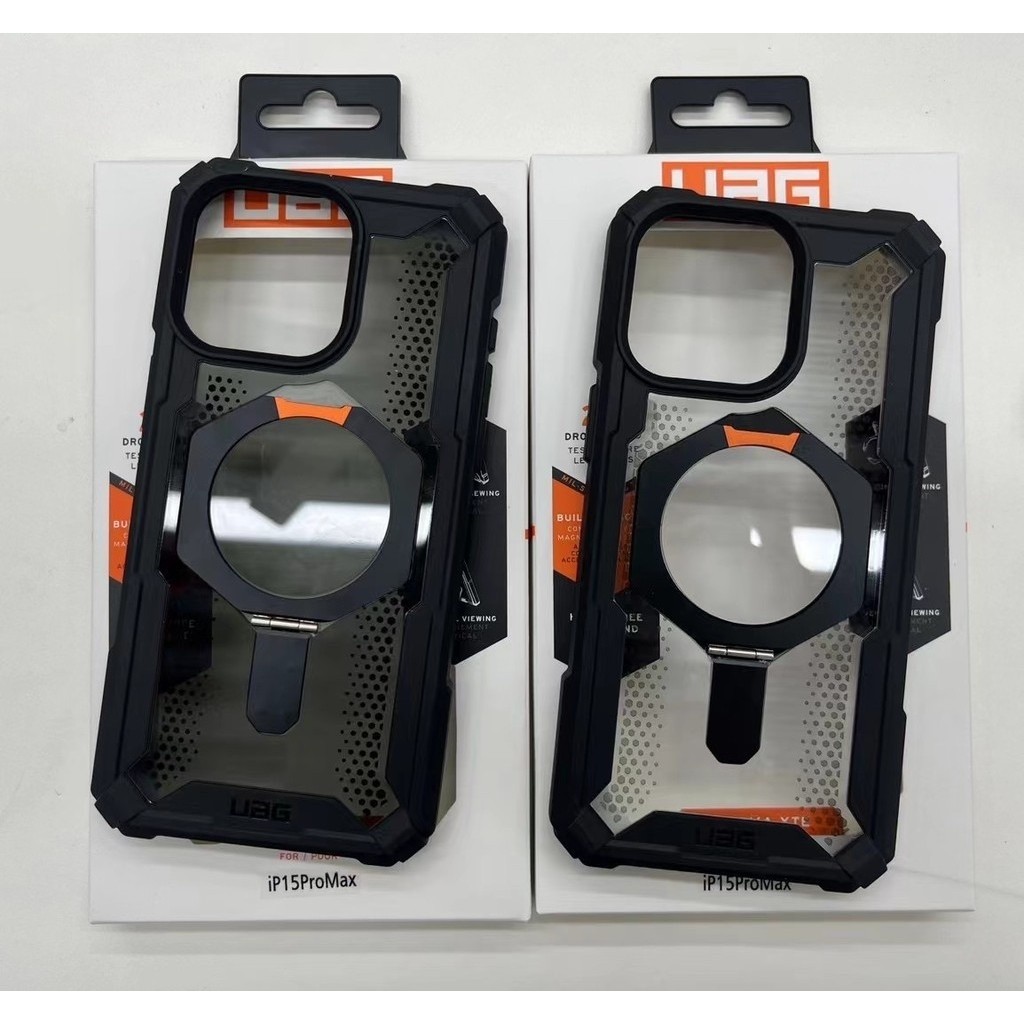 Uag Explorer ฝาครอบป้องกันสําหรับ IPhone 16 Pro Max และ 15 Plus Shock-proof Bracket เคสป้องกันสําหรับ Apple แม่เหล็กในตัว