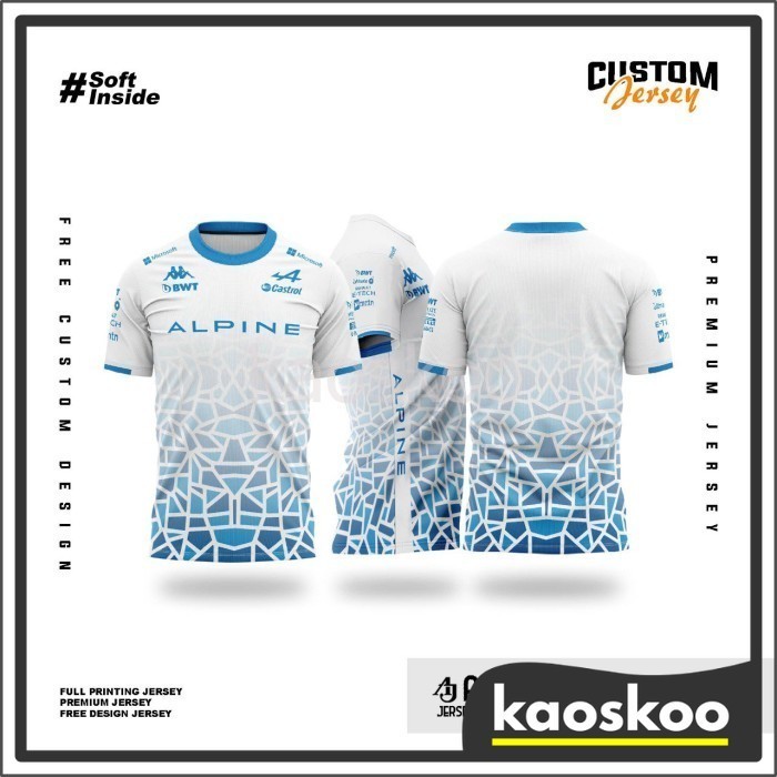 เสื้อยืด Alpine Formula One Spanish F1