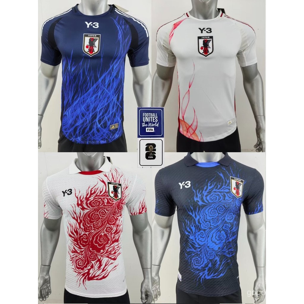 [Player Version] 2425 New Japan Y3/Home/Away/เสื้อฟุตบอลคุณภาพสูง 777