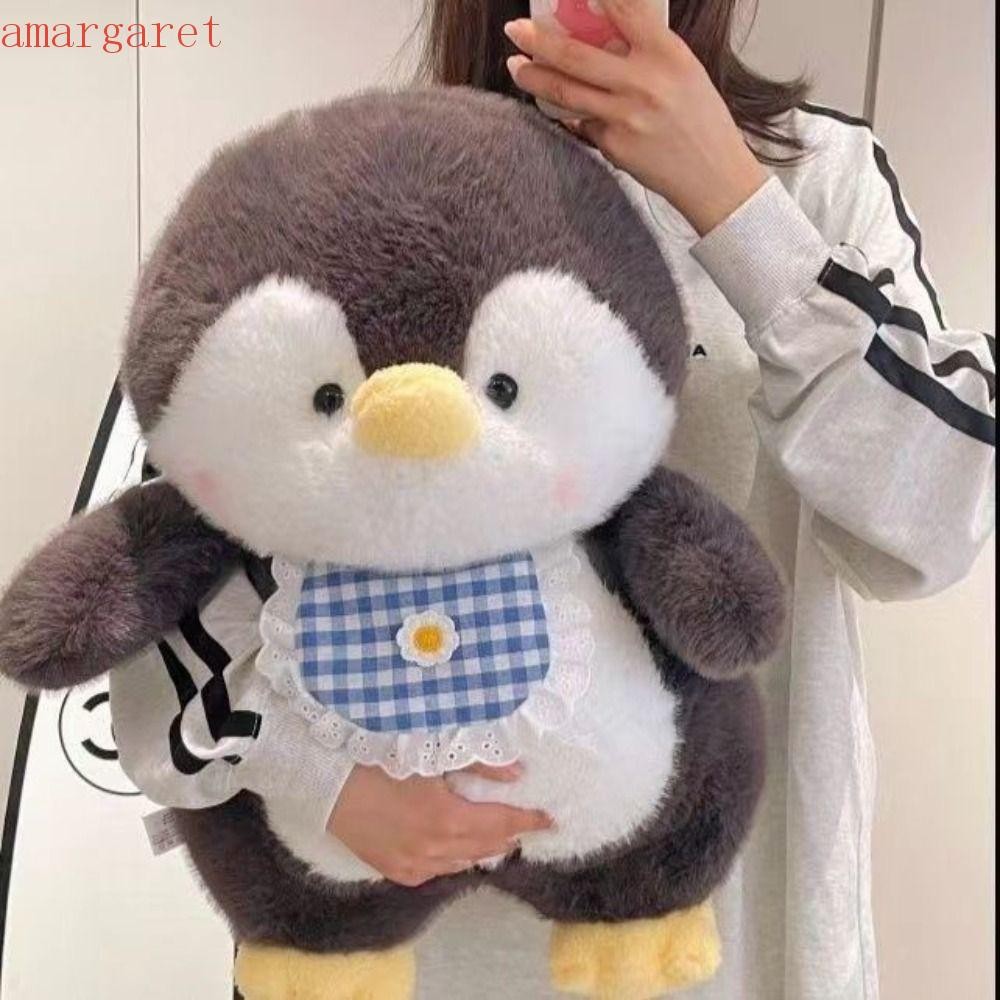 Amagaret น่ารักเพนกวินของเล่น, 40 ซม.ตุ๊กตาสัตว์ตุ๊กตา, นุ่มปุยเด็กของขวัญ Plushies ตุ๊กตา