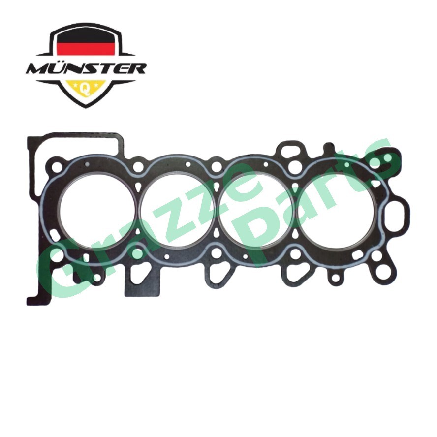 Münster ปะเก็นฝาสูบ 12251-REA-004 สําหรับ Honda City IOS JAZZ 1.4 L13A (คาร์บอน)