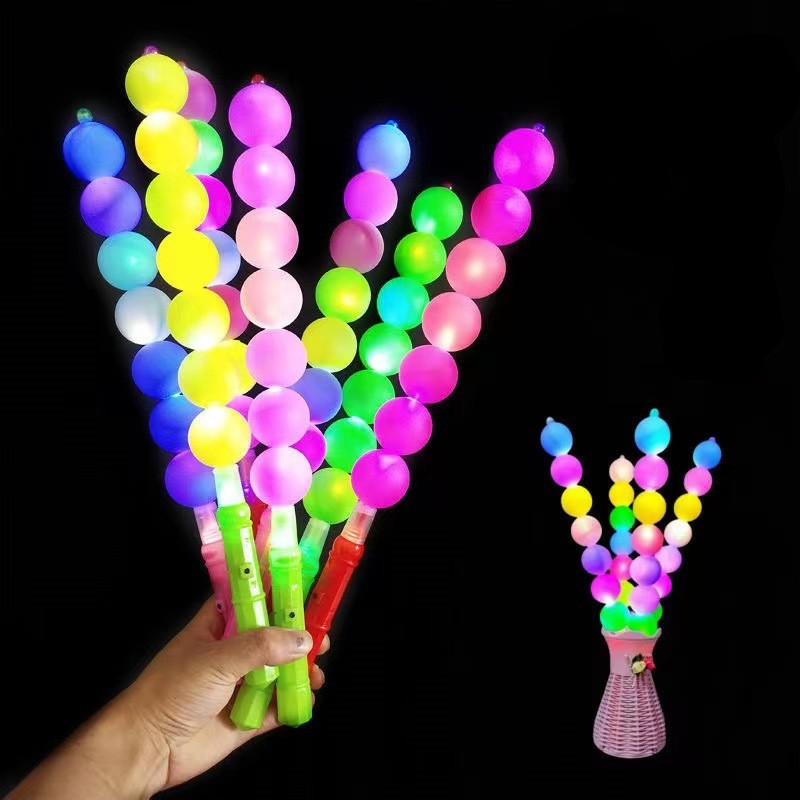 Led Gourd Glowing Stick Light Up Stick Neon Party Glow Sticks Glow in Dark งานแต่งงานอุปกรณ์วันเกิด Camping 3 โหมดแสง