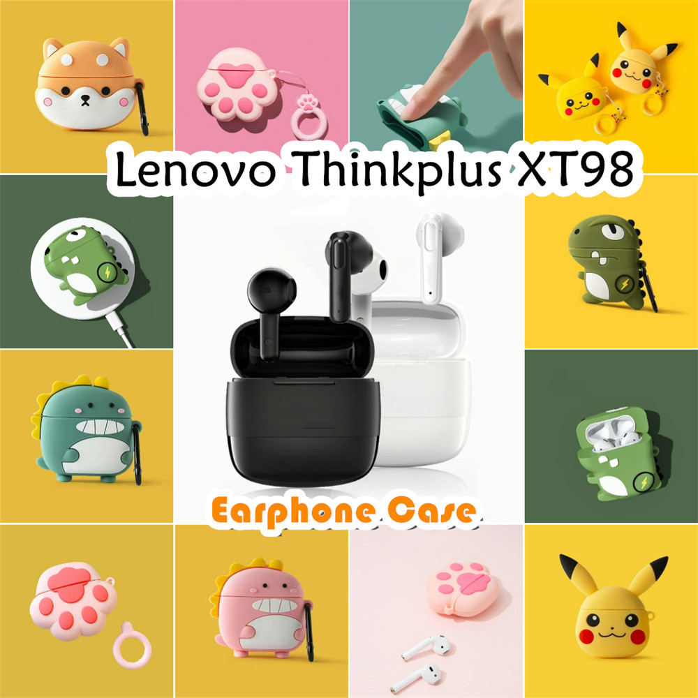 imamura สําหรับ Lenovo Thinkplus XT98 กรณีอินเทรนด์การ์ตูนซิลิโคนอ่อนนุ่มหูฟังฝาครอบ NO.3