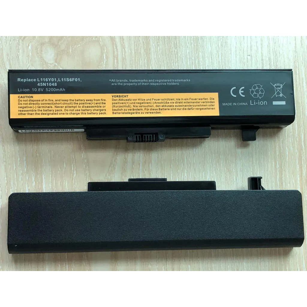 แบตเตอรี่แล็ปท็อป for Lenovo G580 Z380 Y480 G480  Y580 L11S6Y01 L11L6Y01 L11O6Y01 L11S6F01 L11L6F01 