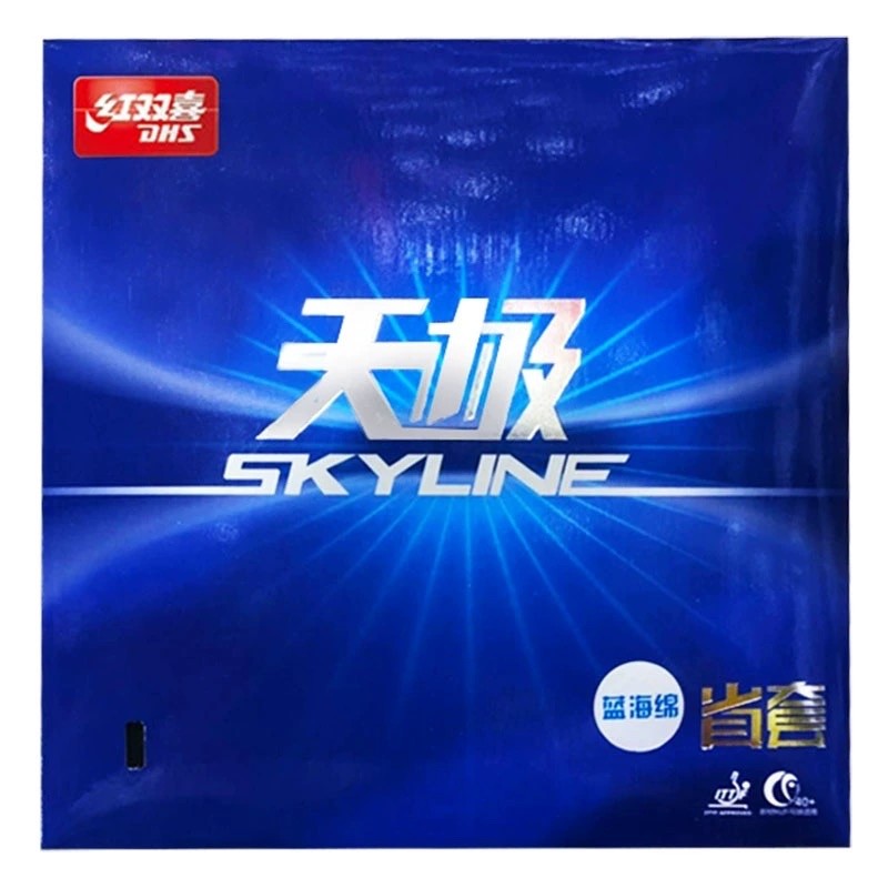 ยางปิงปอง DHS SkyLine 2 เกรด Provincial ฟองน้ำสีน้ำเงิน / DHS Skyline 2 Provincial grade (Blue spong