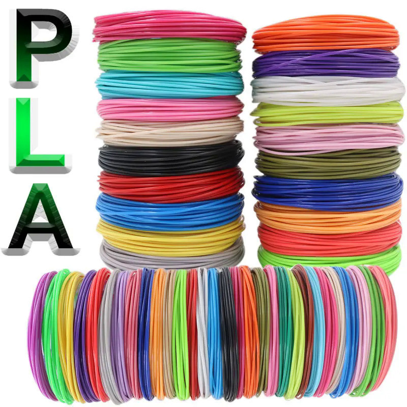 PLA Filament for Children's 3D Pen Printing Material 10/20/30 Roll Diameter 1.75mm 100M/150M/200M Od