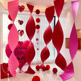 2026ปีใหม่กระดาษดอกไม้ตกแต่งอุปกรณ์ประกอบฉาก ทําเอง งานแต่งง…