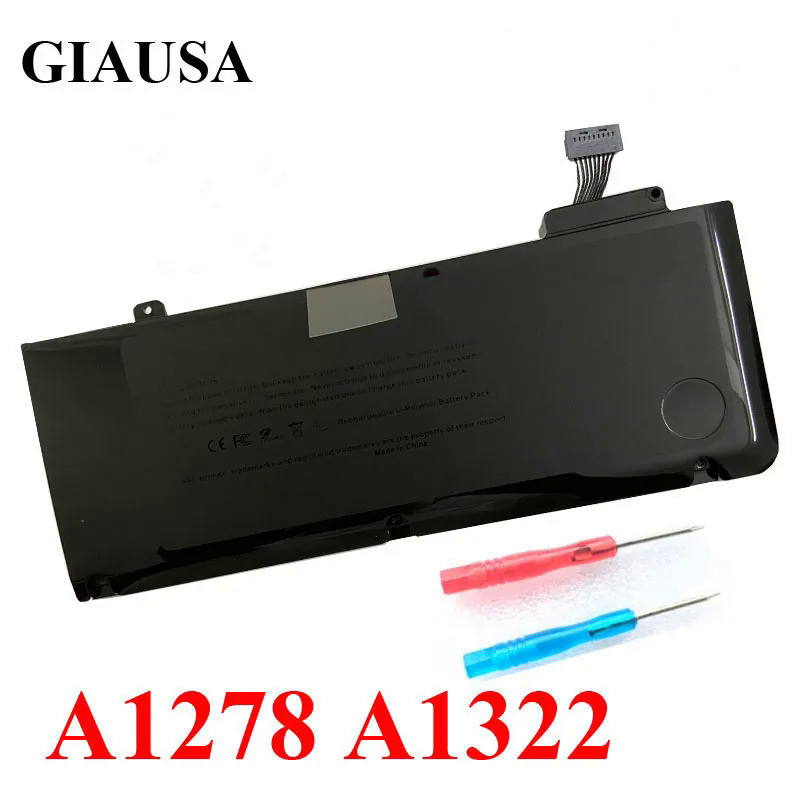 A1322 A1278 Battery For Apple Macbook Pro 13'' Inch A1278 2009 2010 2011 63.5wh