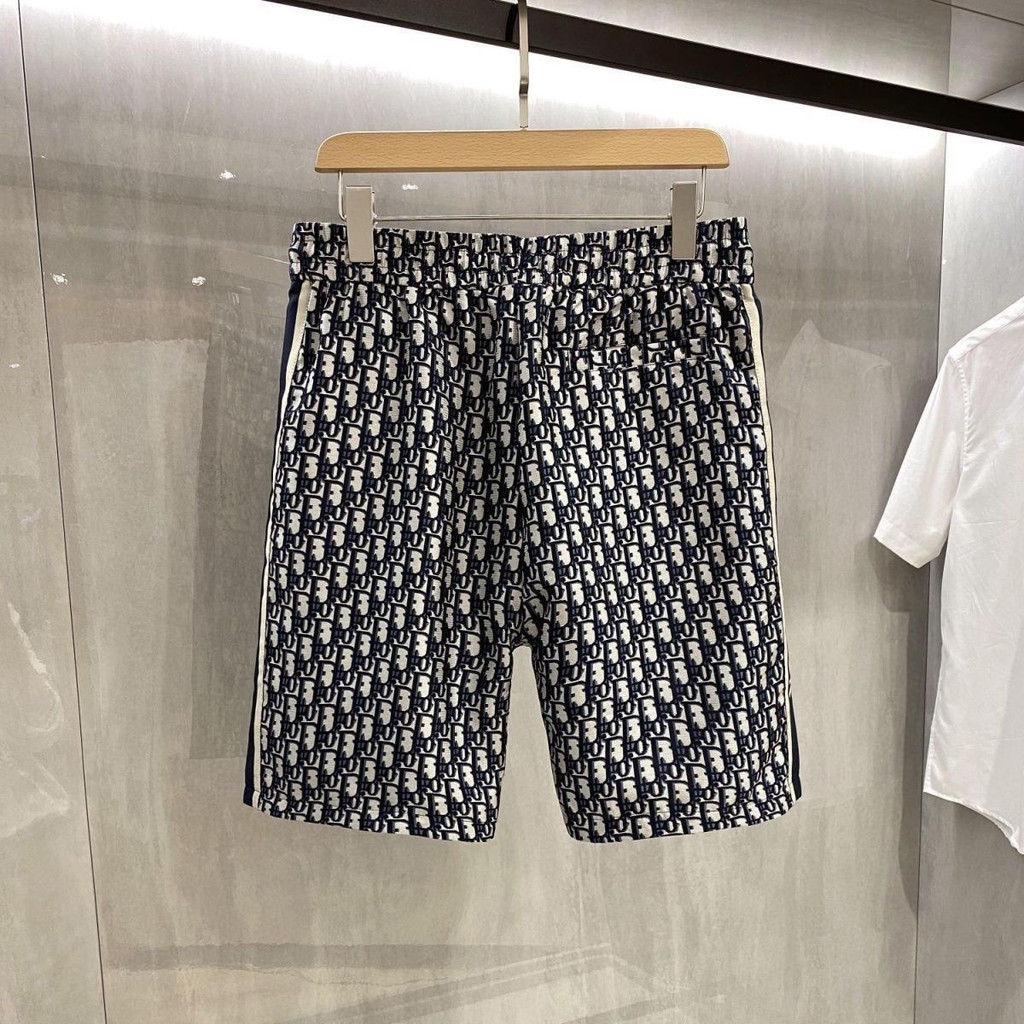 กางเกงผู้ชายแฟชั่นแบรนด์ ซีดี ลายตัวอักษรโลโก้การพิมพ์กางเกงวอร์มลูกไม้ขึ้นของคู่รัก