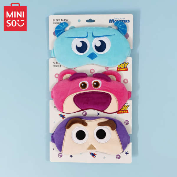 ผ้าปิดตานอน ผ้าปิดตา MINISO MINISO Strawberry Bear Sullivan Bastian Light Year Eye Mask การ์ตูนน่ารักตุ๊กตาบังแดดนอน