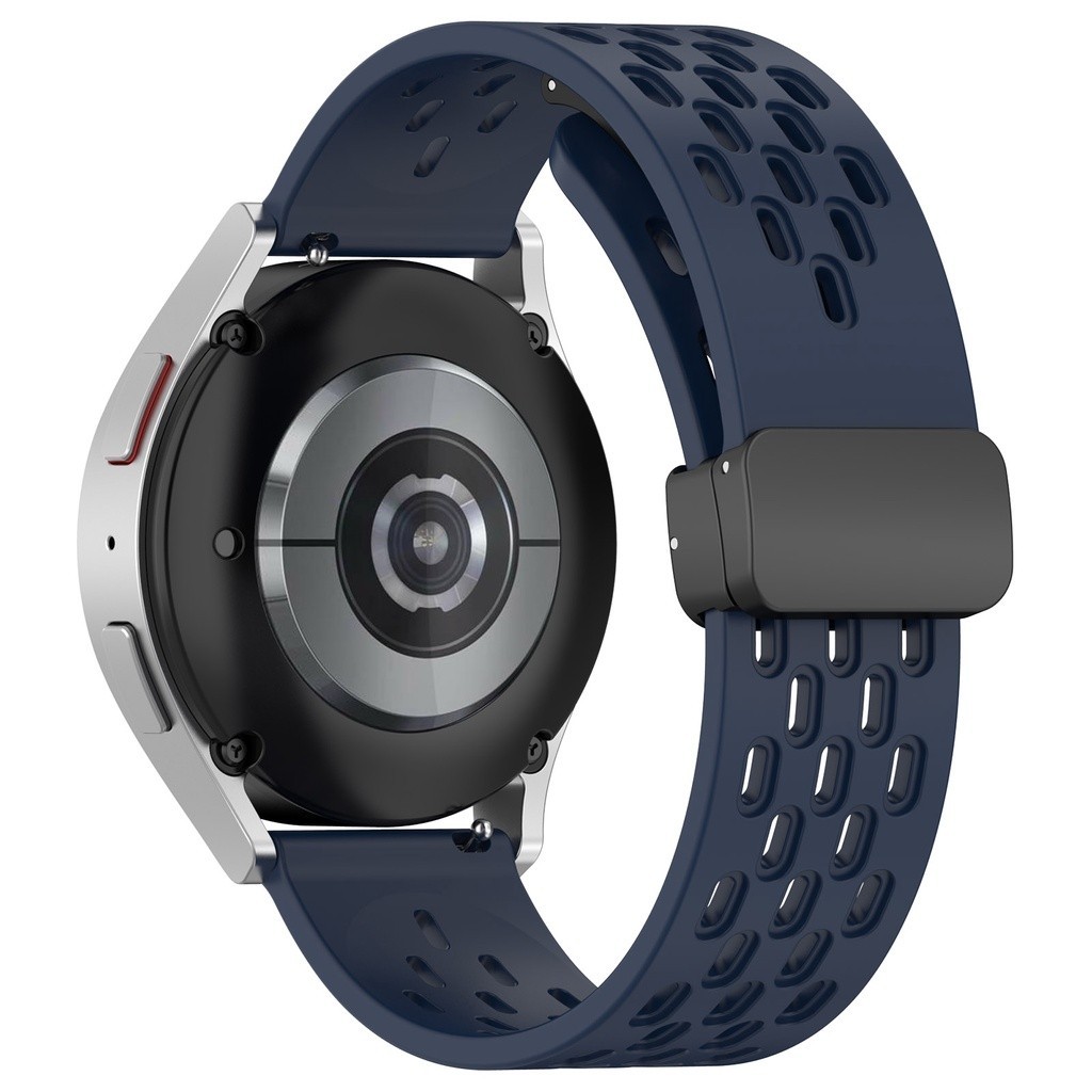 สายซิลิโคนพับหัวเข็มขัดแม่เหล็กหัวเข็มขัดสําหรับ Redmi Watch 5 Active / Redmi Watch 5 lite