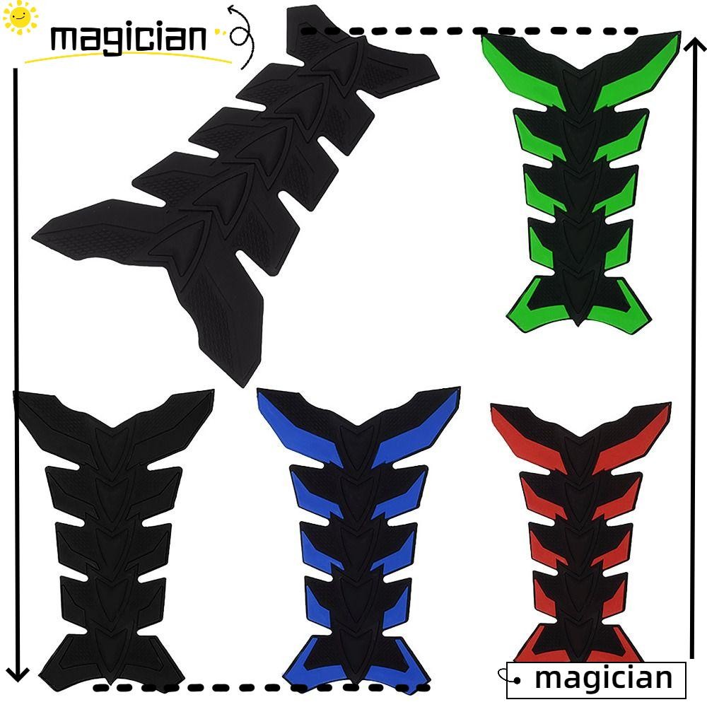 Mag Scratch Covering Decals, Fish Bone Shape อุปกรณ์เสริมรถจักรยานยนต์สติกเกอร์รถจักรยานยนต์,แฟชั่นรถจักรยานยนต์ดัดแปลงรถจักรยานยนต์สติกเกอร์ถัง Universal