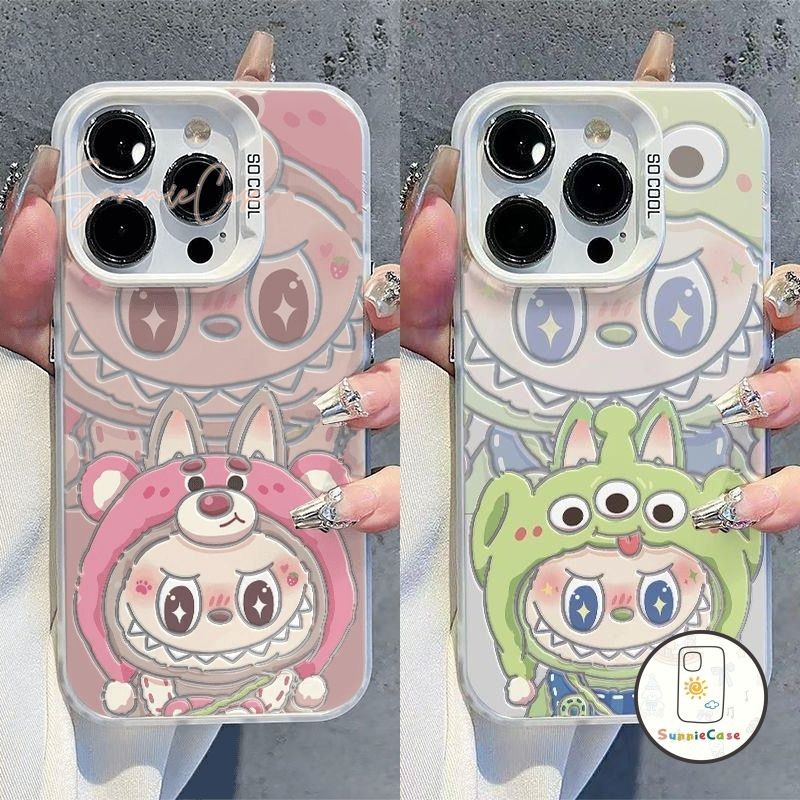 บับบู OPPO A38A58 A7 A57 A17K A3s A12 A5s A55 A31 A16s A76 A77sA15 A74 A17 A77 A16 A18 A78A54 น่ารักจัง ตลกดี ง่าย ๆ เคส