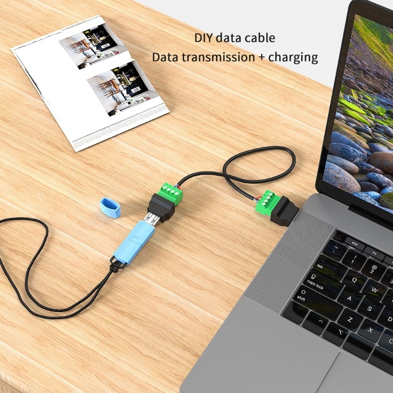 HIk USB Connector USB 2 0 TypeA ชายหญิงถึง 4Pin Terminal Plug Connector Adapter