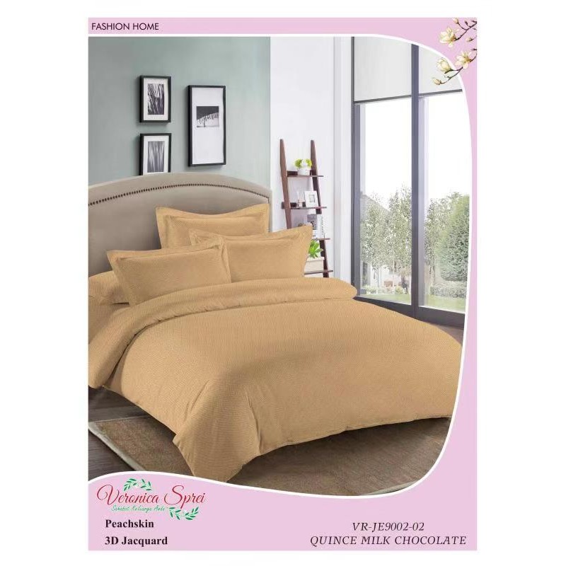 ผ้าปูที่นอนลายนูน Jacquard ธรรมดา 180x200 T30 ซม. JE9002-02