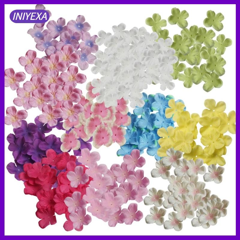 [อินิเยซา] กลีบดอกไม้เทียม 500 ชิ้นสําหรับตกแต่งงานแต่งงานคละสี