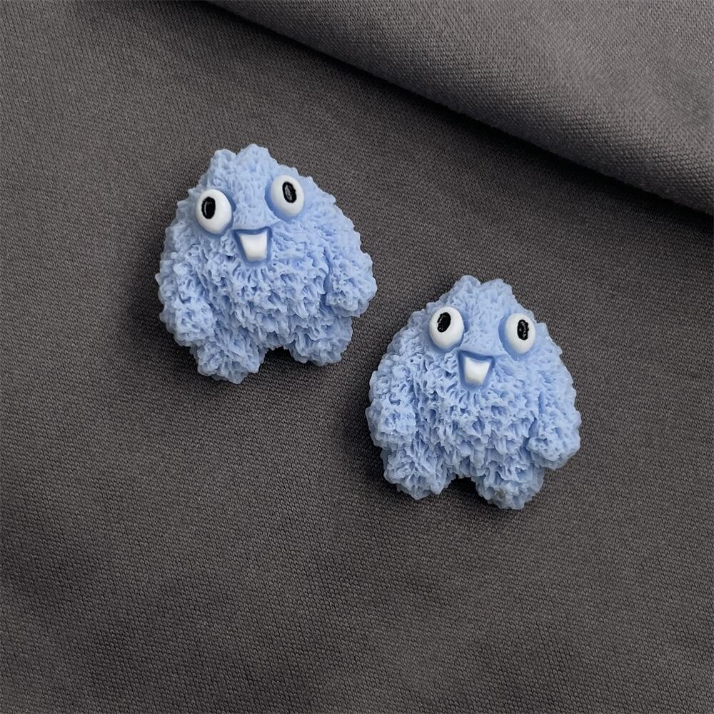 Usoq Jibbitz Crocs การ์ตูนมอนสเตอร์ถ้ํารองเท้าหัวเข็มขัด DIY อุปกรณ์เสริม Crocs Charm Jibbitz ปุ่ม