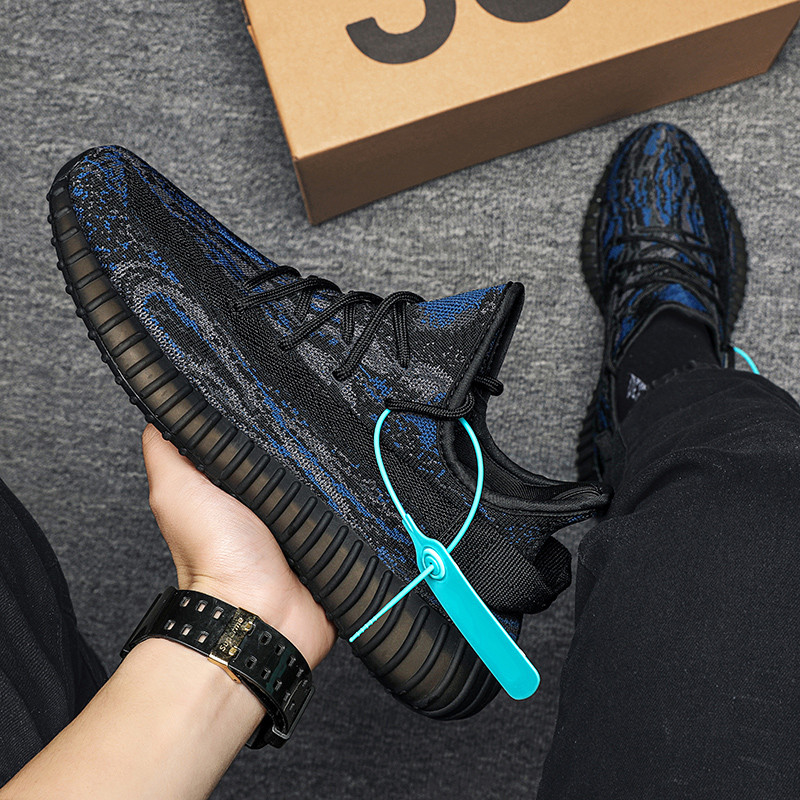 Yeezy350 รองเท้ามะพร้าว Gypsophila รองเท้าผ้าใบ Casual ร้อนจริงคู่รองเท้าวิ่งลําลอง