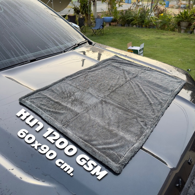 60x90เซนติเมตรผ้าขนหนูล้างรถไมโครไฟเบอร์ผ้าขนหนู40x40เซนติเมตร1200gsm น้ำดูดซับนุ่มอบแห้งสองด้านผ้าขนหนู40x60เซนติเมตรทำความสะอาดผ้าดูแล
