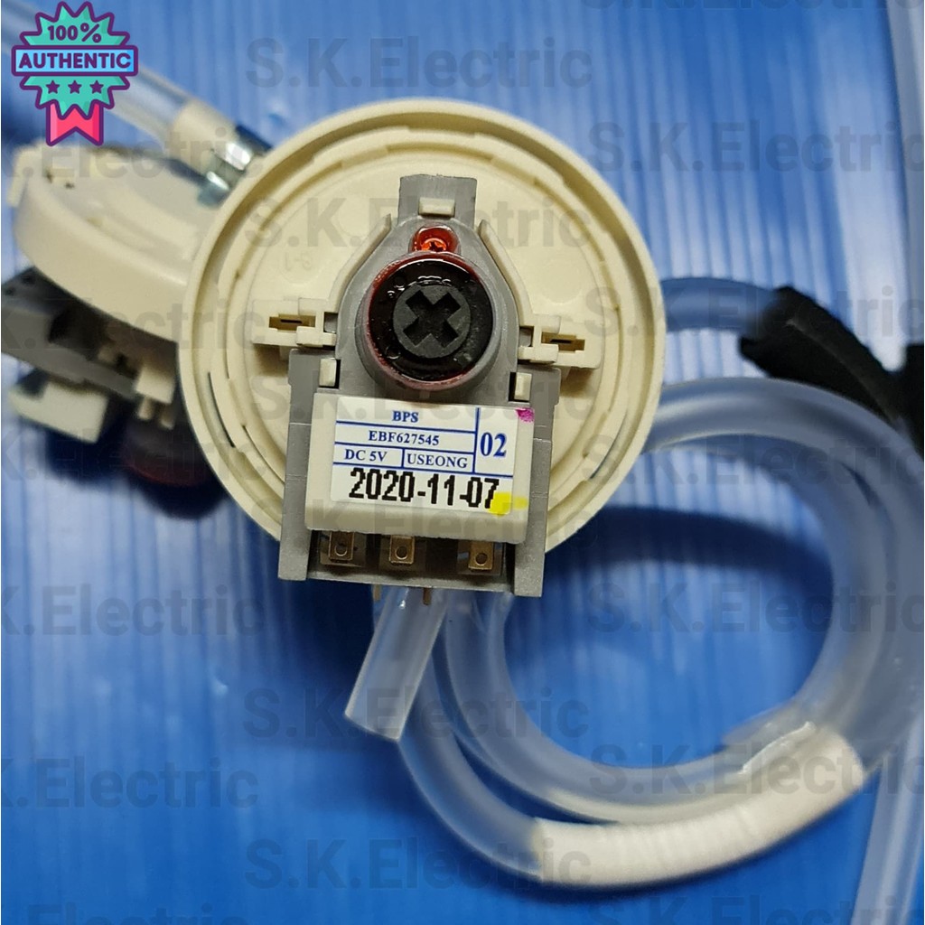 เซ็นเซอร์ระดัน้ำแอลจีแท้ LG  พร้อมสาย เพรชเชอร์แอลจี EBF627545  02  DC 5V