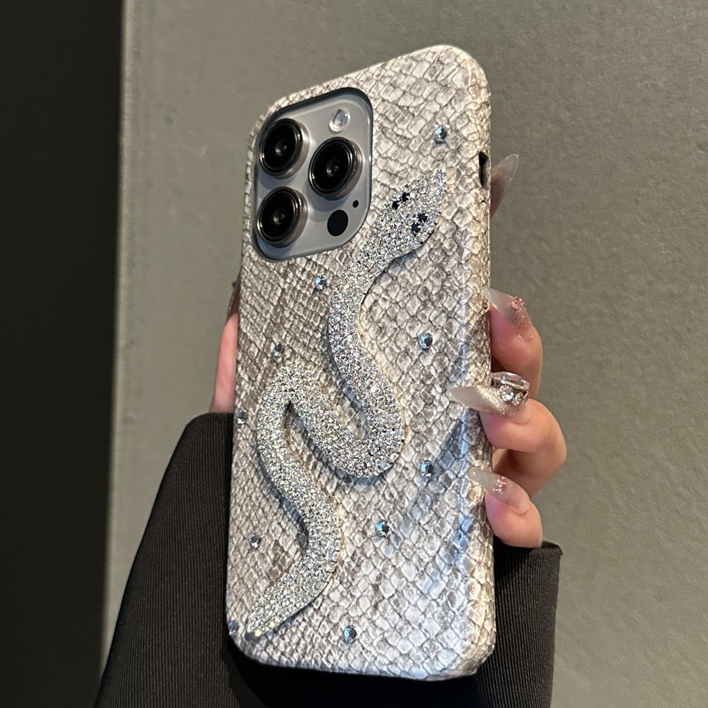 แฟชั่น Sparkling Rhinestone สําหรับ IPhone 16 Pro Max IP 15 14 13 Pro Max กันกระแทกป้องกันเคสโทรศัพท